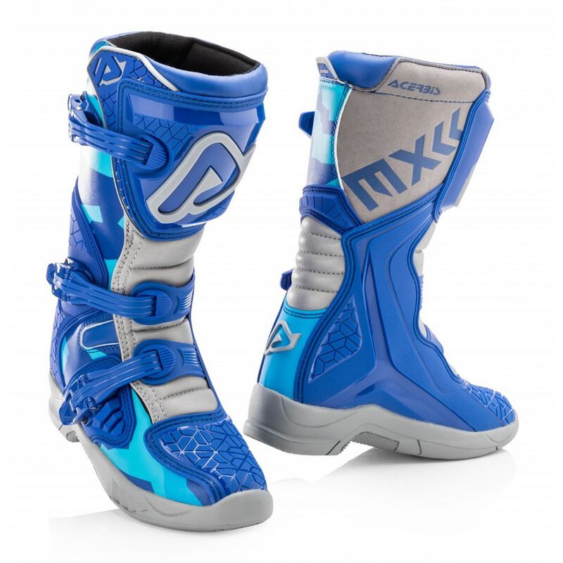 Acerbis X-Team Kids Boots - Blue