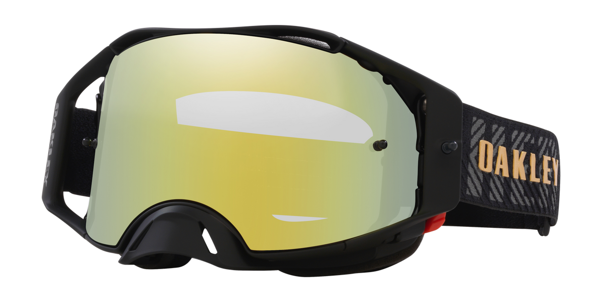 Maschera Oakley Airbrake MX Herlings Signatue 24K