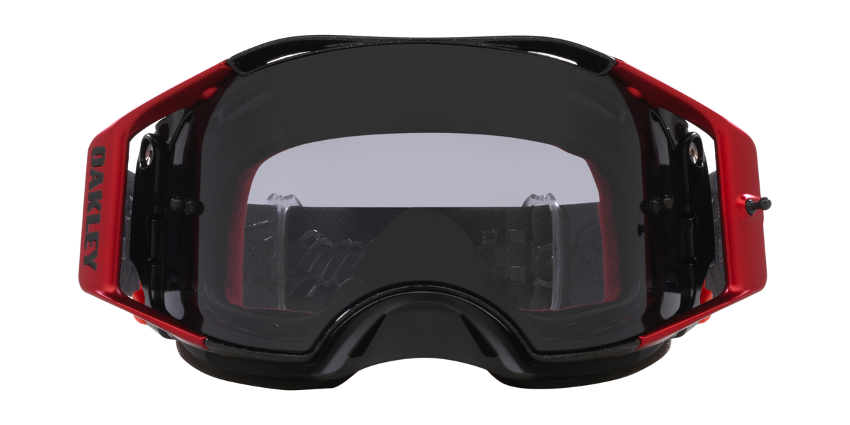 Maschera Oakley Airbrake MX TLD Troy Lee Designs Grey Blocks