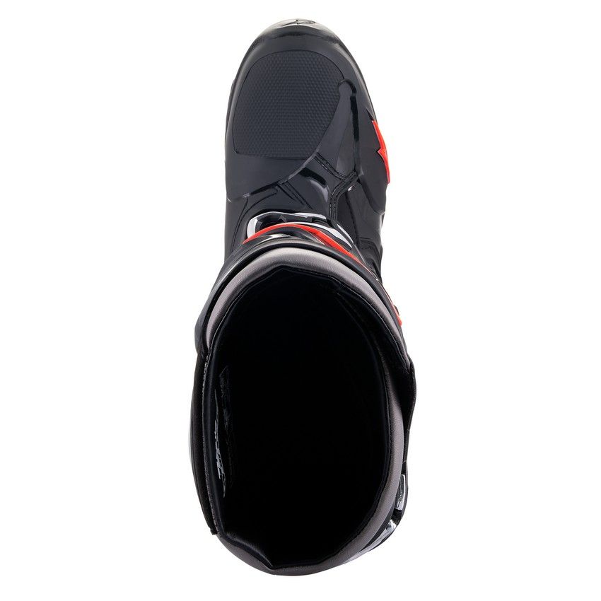 Stivali Alpinestars Tech 10 - Nero Rosso Fluo