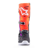 Stivali Alpinestars Tech 10 - Nero Rosso Arancio