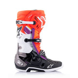 Stivali Alpinestars Tech 10 - Nero Rosso Arancio