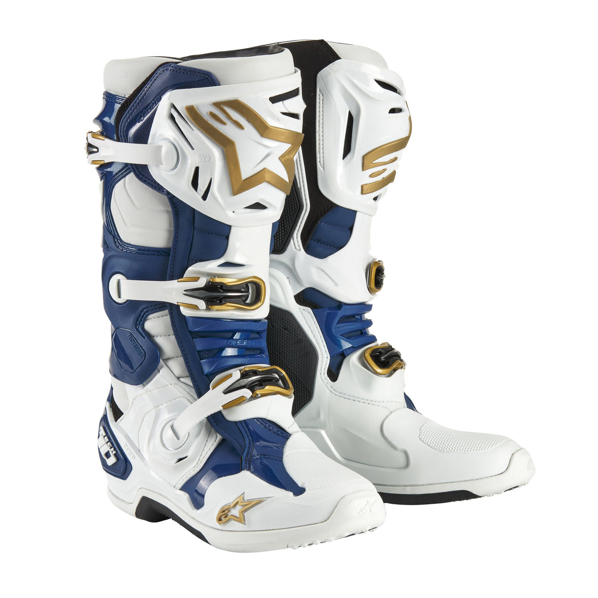 Alpinestars Tech 10 Boots - Dress Whites Tropical Limited Edition
