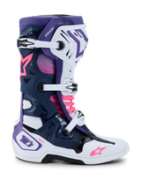 Stivali Alpinestars Tech 10 - Bianco Viola