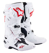 Stivali Alpinestars Tech 10 Supervented - White Bright Red