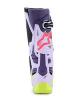 Stivali Alpinestars Tech 10 Supervented - Viola Giallo Fluo