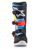 Stivali Alpinestars Tech 3S Youth - Nero / Giallo / Rosso Fluo