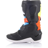 Stivali Alpinestars Tech 3S Kids - Nero / Giallo / Rosso Fluo