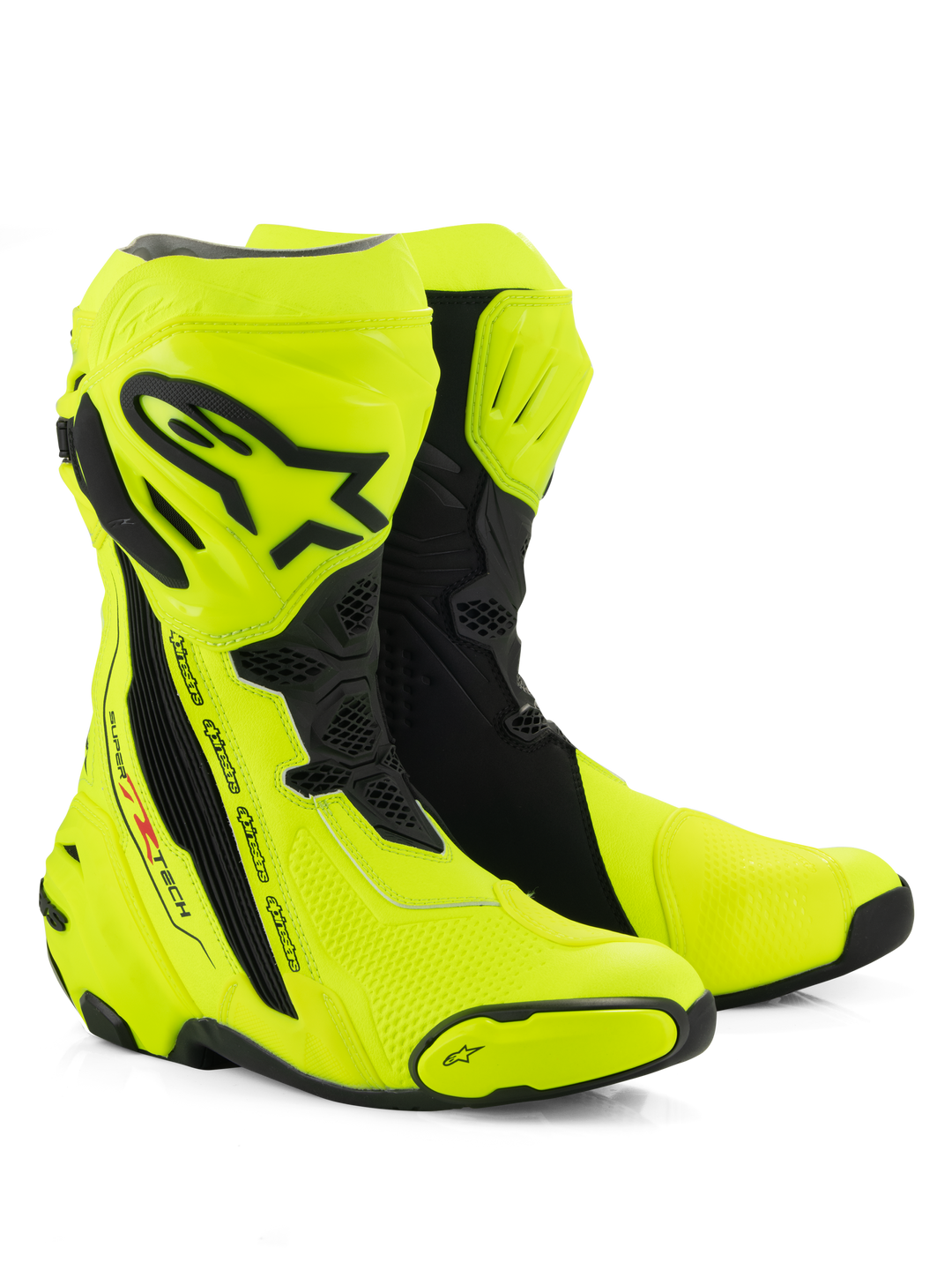 Alpinestars Supertech R Boots - Fluorescent Yellow