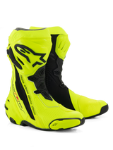 Alpinestars Supertech R Boots - Fluorescent Yellow