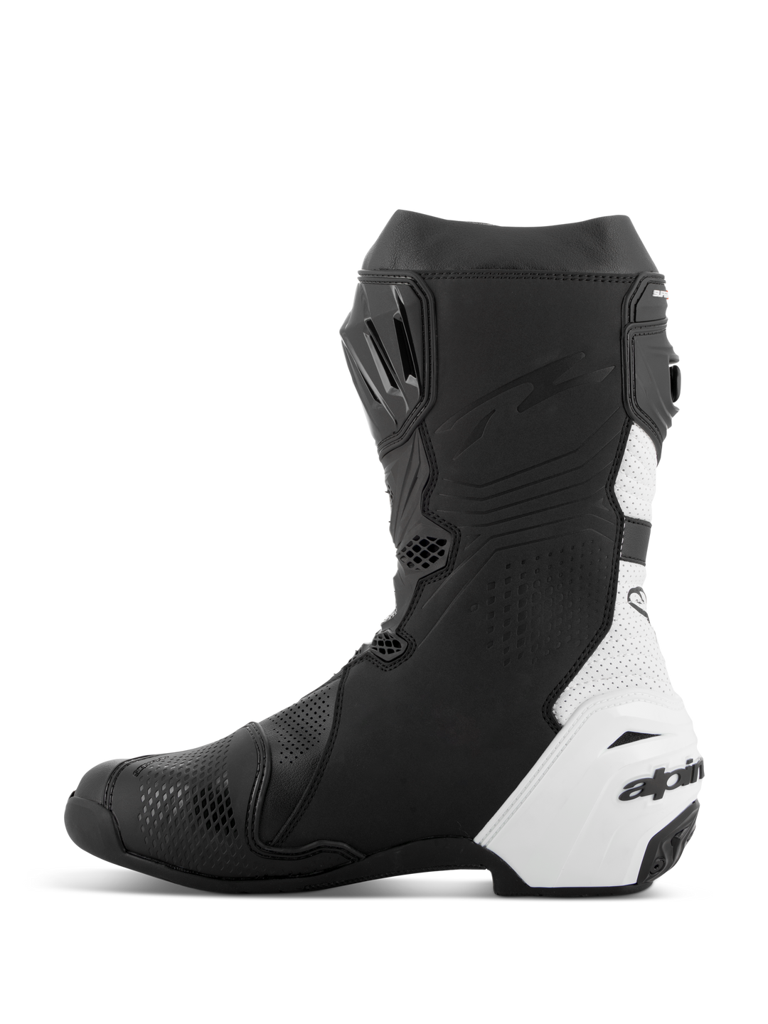 Stivali Alpinestars Supertech R Vented - Nero Bianco