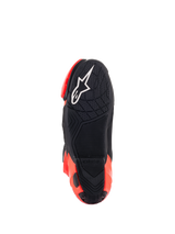 Stivali Alpinestars Supertech R Vented - Nero Bianco Rosso Fluo