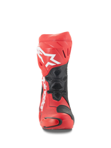 Stivali Alpinestars Supertech R Vented - Rosso Fluo