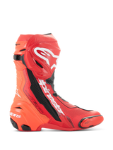 Stivali Alpinestars Supertech R Vented - Rosso Fluo