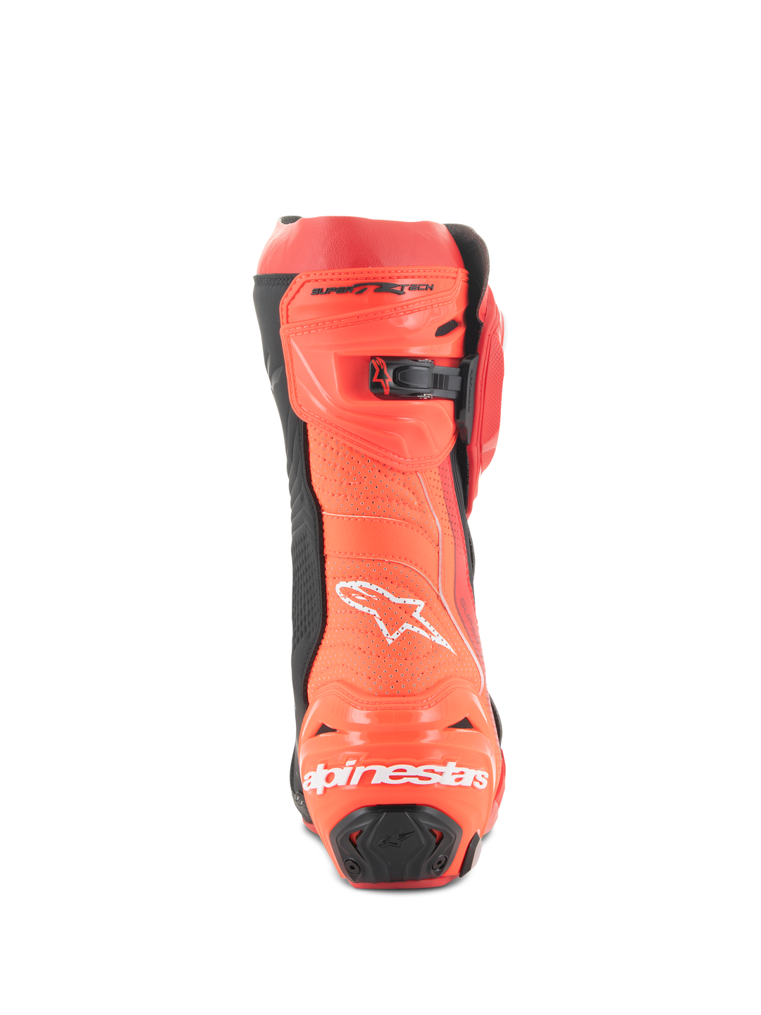 Stivali Alpinestars Supertech R Vented - Rosso Fluo