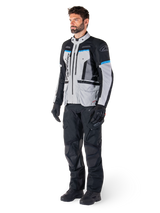 Alpinestars Bogota' Pro Drystar Motorcycle Jacket - Grey Black Cyan