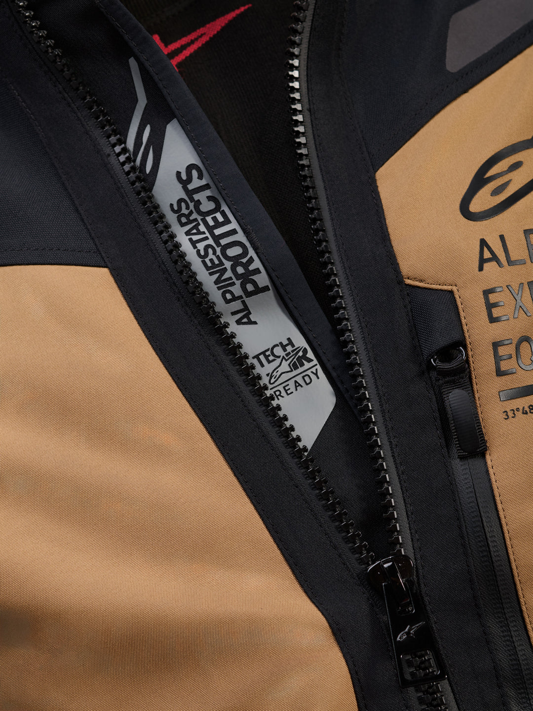 Giacca Moto Alpinestars ST-7 2L In Gore-Tex - Marrone Nero