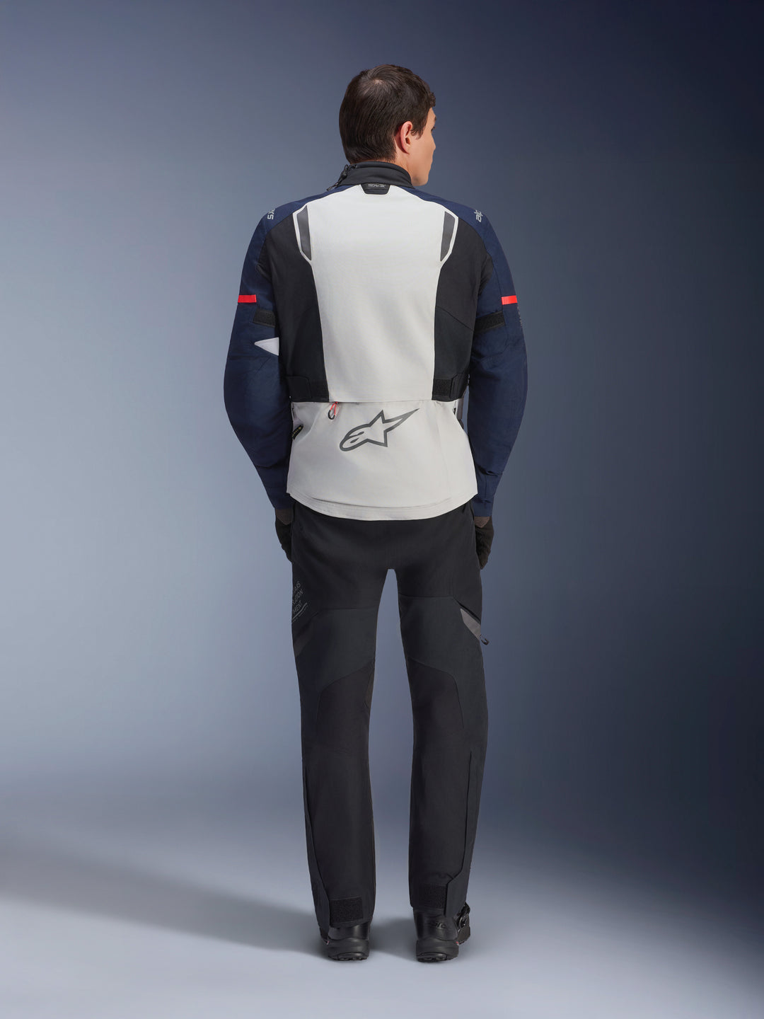 Alpinestars ST-7 2L Gore-Tex Motorcycle Jacket - Grey/Blue