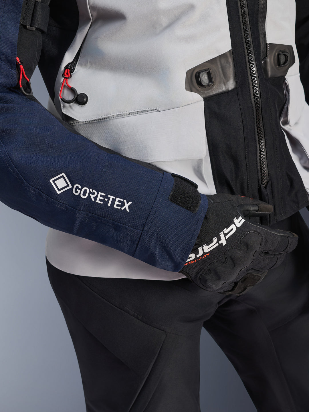 Alpinestars ST-7 2L Gore-Tex Motorcycle Jacket - Grey/Blue