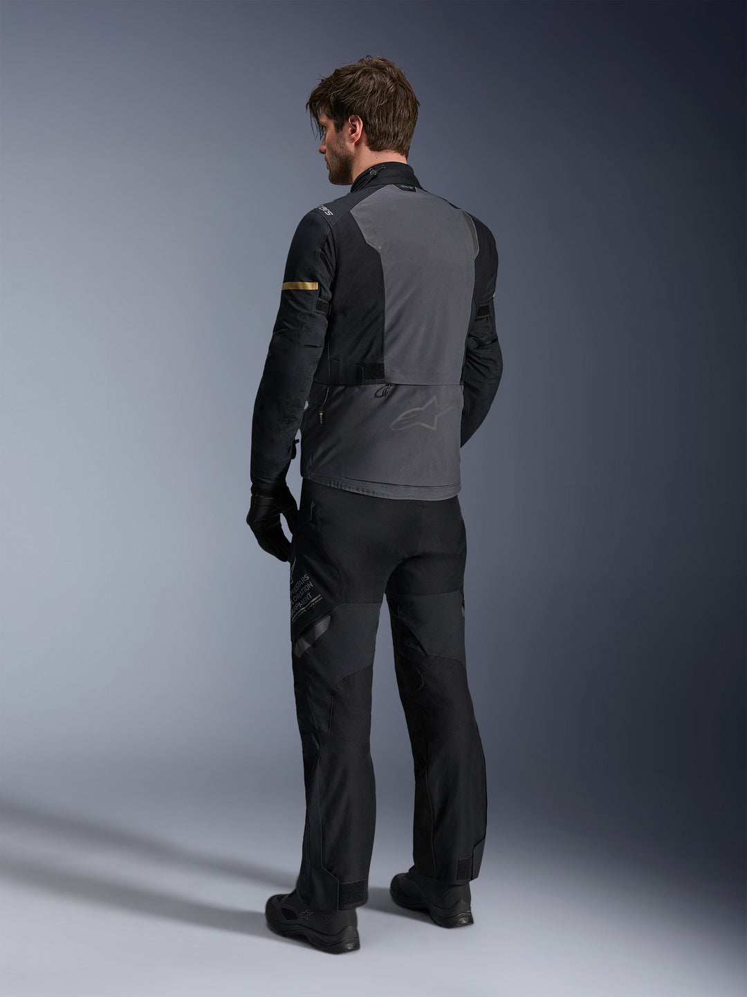 Giacca Moto Alpinestars ST-7 2L In Gore-Tex - Nero Grigio