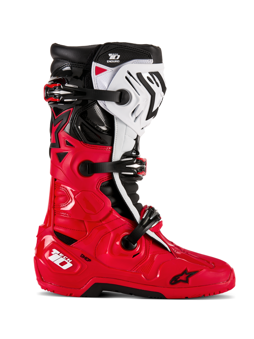 Stivali Alpinestars Tech 10 Enduro - Rosso