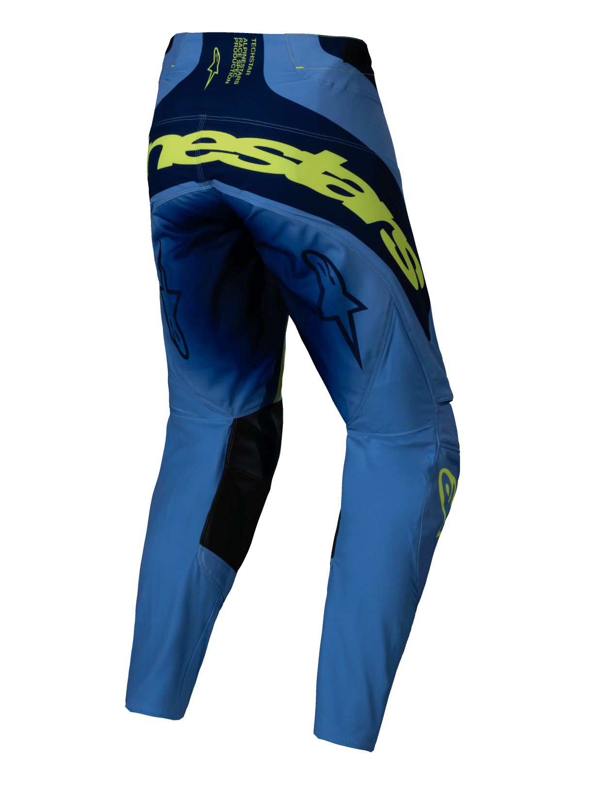 Alpinestars Techstar Melt Pants - Yellow Fluo Blue