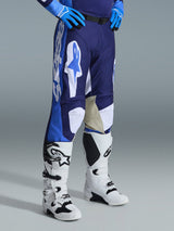 Pantaloni Alpinestars Racer RIWAY - Blu Bianco