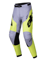 Pantaloni Alpinestars Racer Veil - Grigio Giallo Fluo