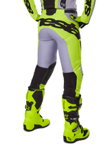 Pantaloni Alpinestars Racer Veil - Grigio Giallo Fluo