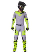 Alpinestars Racer Veil Jersey - Grey Fluorescent Yellow