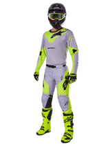 Alpinestars Racer Veil Jersey - Grey Fluorescent Yellow