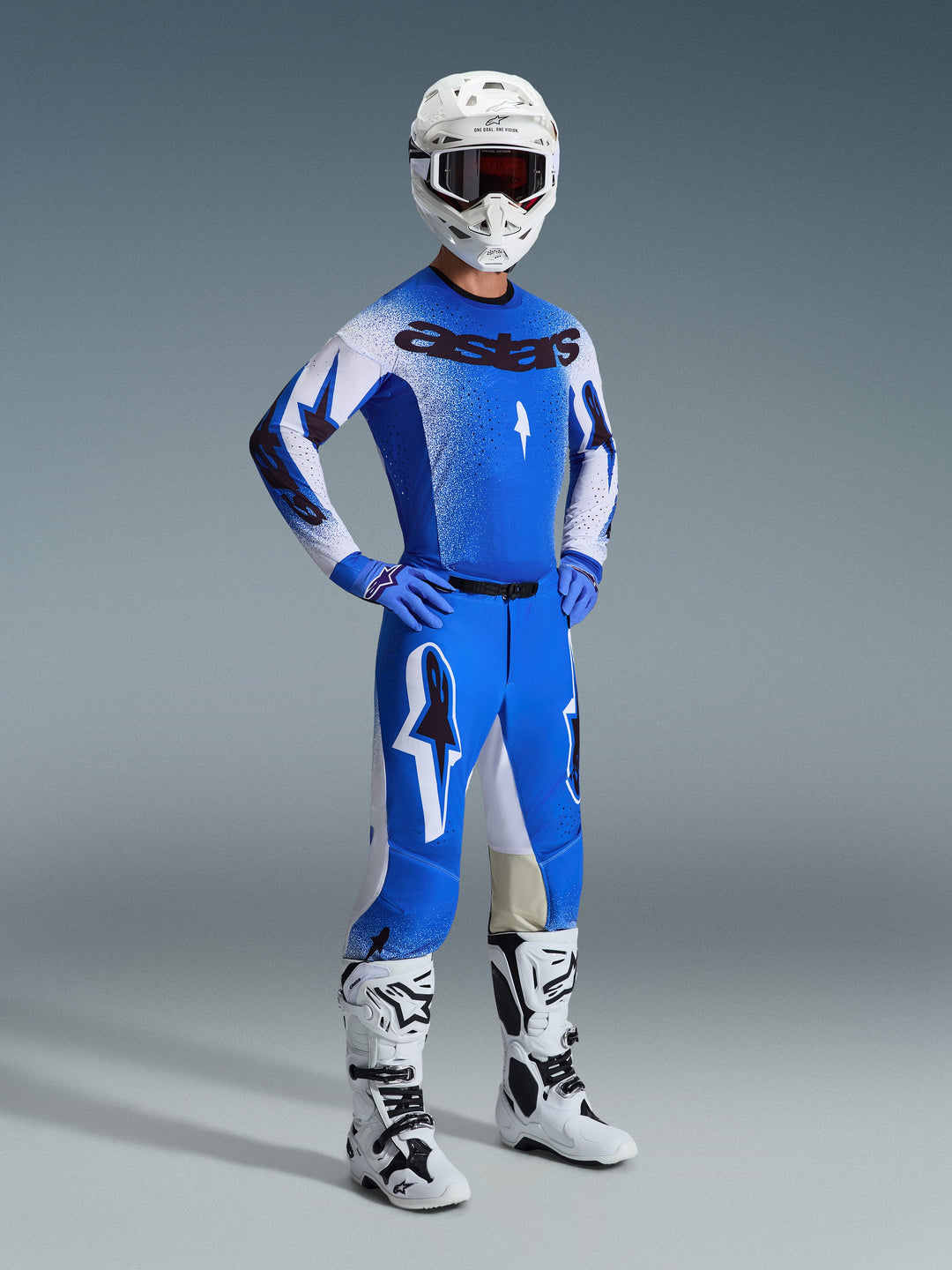 Alpinestars Supertech SCENZ Pants - Blue White