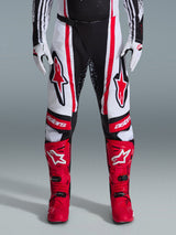 Pantaloni Alpinestars Techstar NOMUR - Nero Bianco Rosso
