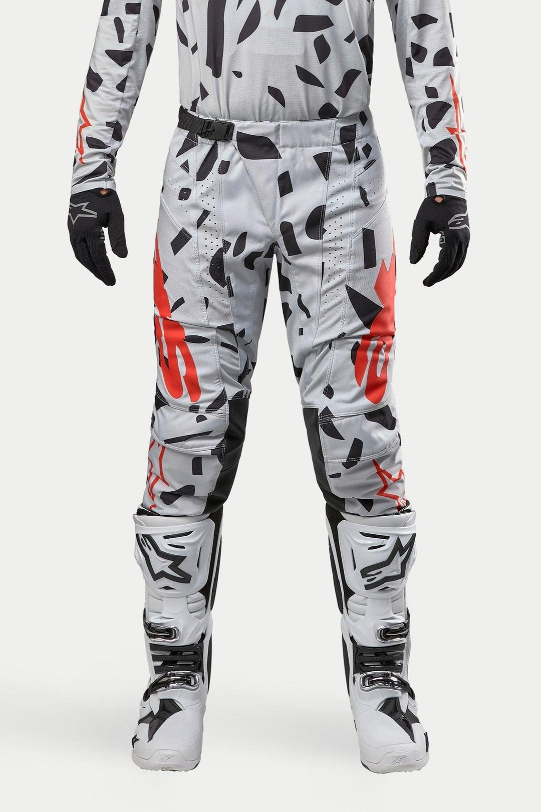 Pantaloni Alpinestars Techstar Rantera - Grigio Camo