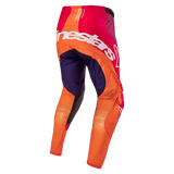 Pantaloni Alpinestars Techstar Pneuma - Viola Arancione Blu