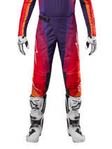 Pantaloni Alpinestars Techstar Pneuma - Viola Arancione Blu