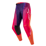 Pantaloni Alpinestars Techstar Pneuma - Viola Arancione Blu