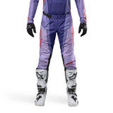 Pantaloni Alpinestars Techstar Ocuri - Purple Hot Orange