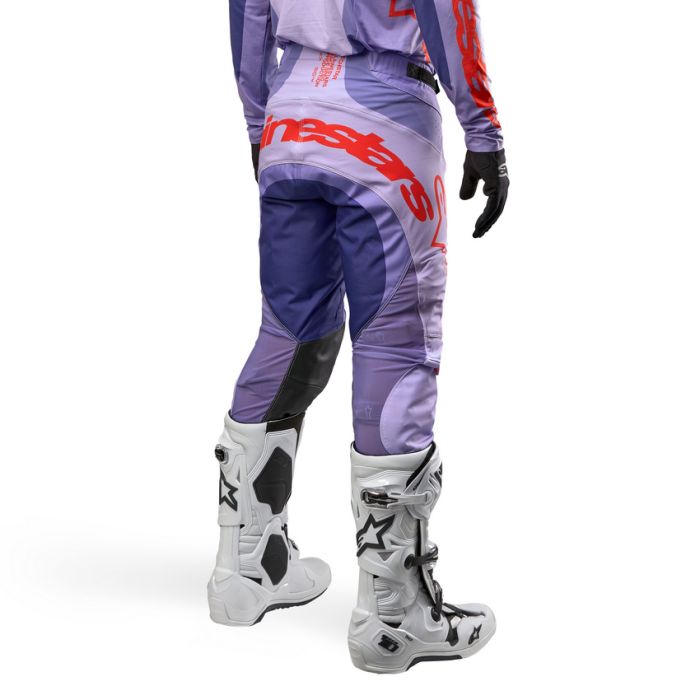 Pantaloni Alpinestars Techstar Ocuri - Purple Hot Orange