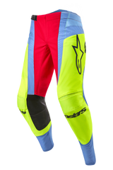 Alpinestars Techstar Ocuri Pants - Light Blue Yellow