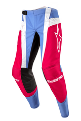 Pantaloni Alpinestars Techstar Ocuri - Light Blue Red