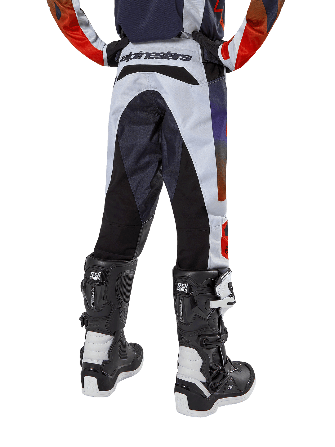 Alpinestars Racer Hoen Pants Boys - Grey Orange