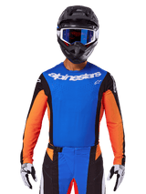 Maglia Alpinestars Techstar Melt - Orange Blue