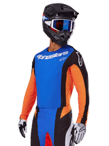 Maglia Alpinestars Techstar Melt - Orange Blue
