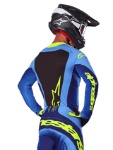 Maglia Alpinestars Techstar Melt - Giallo Blu