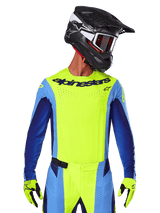 Maglia Alpinestars Techstar Melt - Giallo Blu