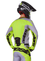 Alpinestars Racer Veil Jersey - Grey Fluorescent Yellow