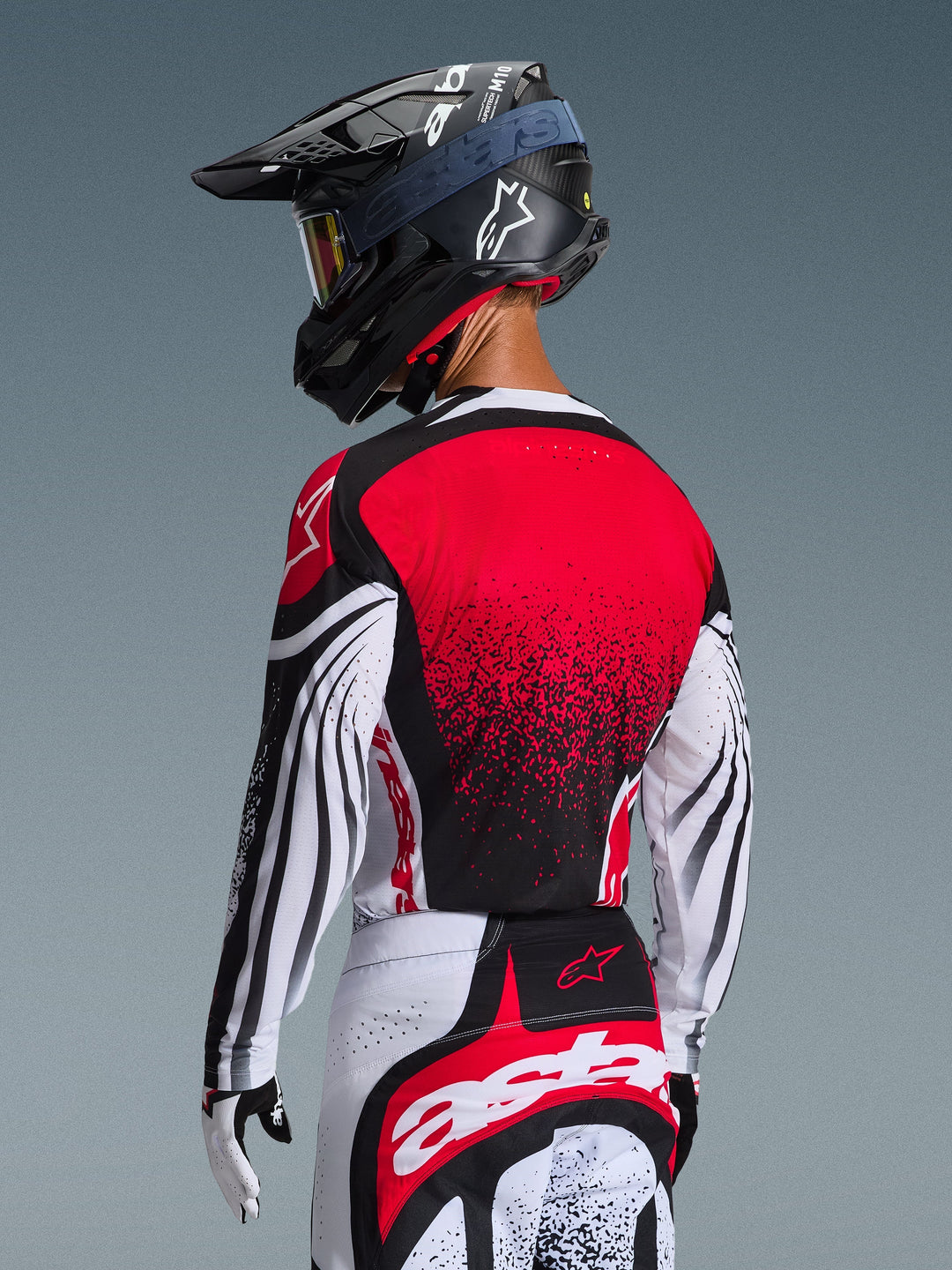 Alpinestars Techstar NOMUR Jersey - Black White Red