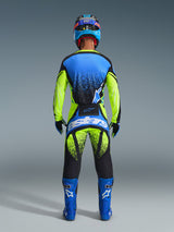 Alpinestars Techstar NOMUR Pants - Blue/Fluorescent Yellow