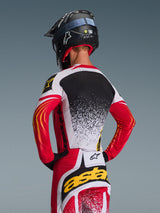 Maglia Alpinestars Techstar NOMUR - Grigio Rosso Nero